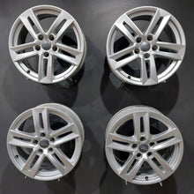 Laden Sie das Bild in den Galerie-Viewer, 4x Alufelge 17 Zoll 7.0" 5x112 42ET Glanz Silber 8W0601025P Audi A4 B8 Rim Wheel FEL8403478568jd