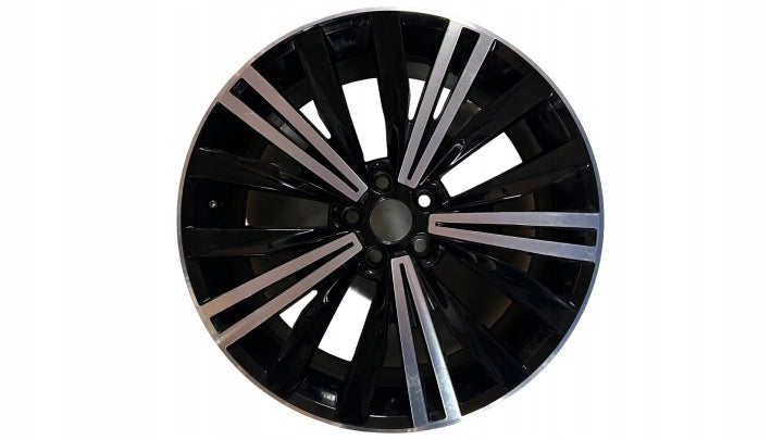 1x Alufelge 18 Zoll 7.0" 5x112 43ET Glanz Schwarz 5NA601025C VW Tiguan Rim Wheel FEL6340221387hr