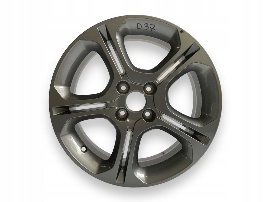 1x Alufelge 16 Zoll 6.5" 4x100 37ET Glanz Graphit 403000617 Nissan Micra K14