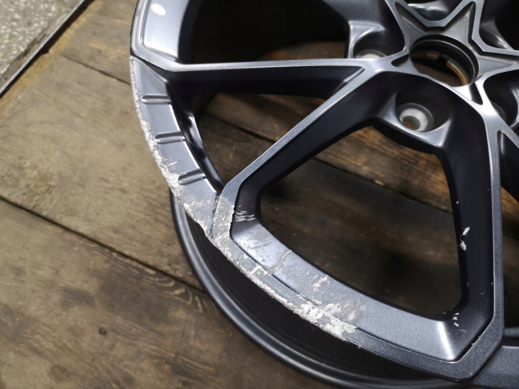 1x Alufelge 19 Zoll 8.0" 5x114.3 55ET Matt Graphit 52910-S0200 Hyundai I30 FEL2286043141wj