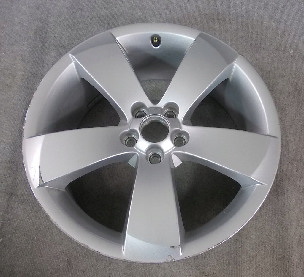 1x Alufelge 17 Zoll 7.0" 5x100 41ET Glanz Silber 5J7601025B Skoda Fabia Ii