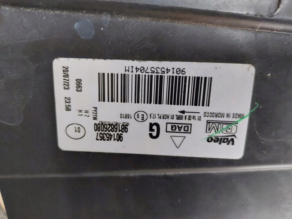 Frontscheinwerfer Opel E Combo 9816825980 Ein Satz Scheinwerfer Headlight SCH8335173057ij