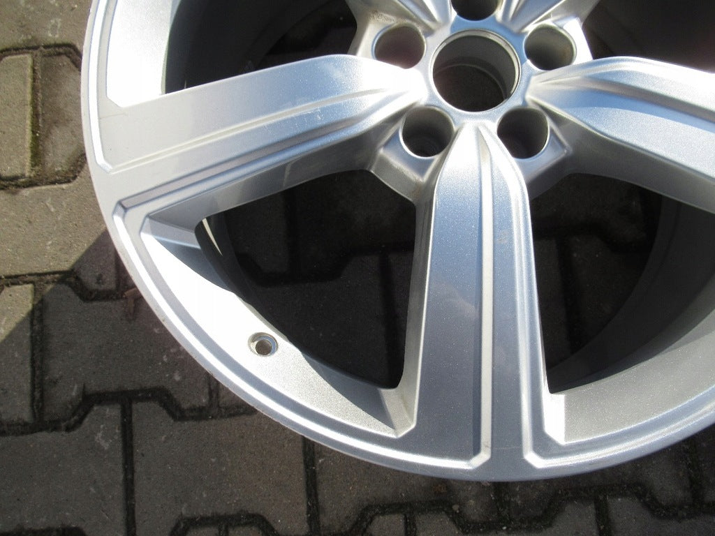 1x Alufelge 20 Zoll 9.0" 5x112 38ET Glanz Silber 4KE601025 Audi E Tron Rim Wheel FEL9614323186aa
