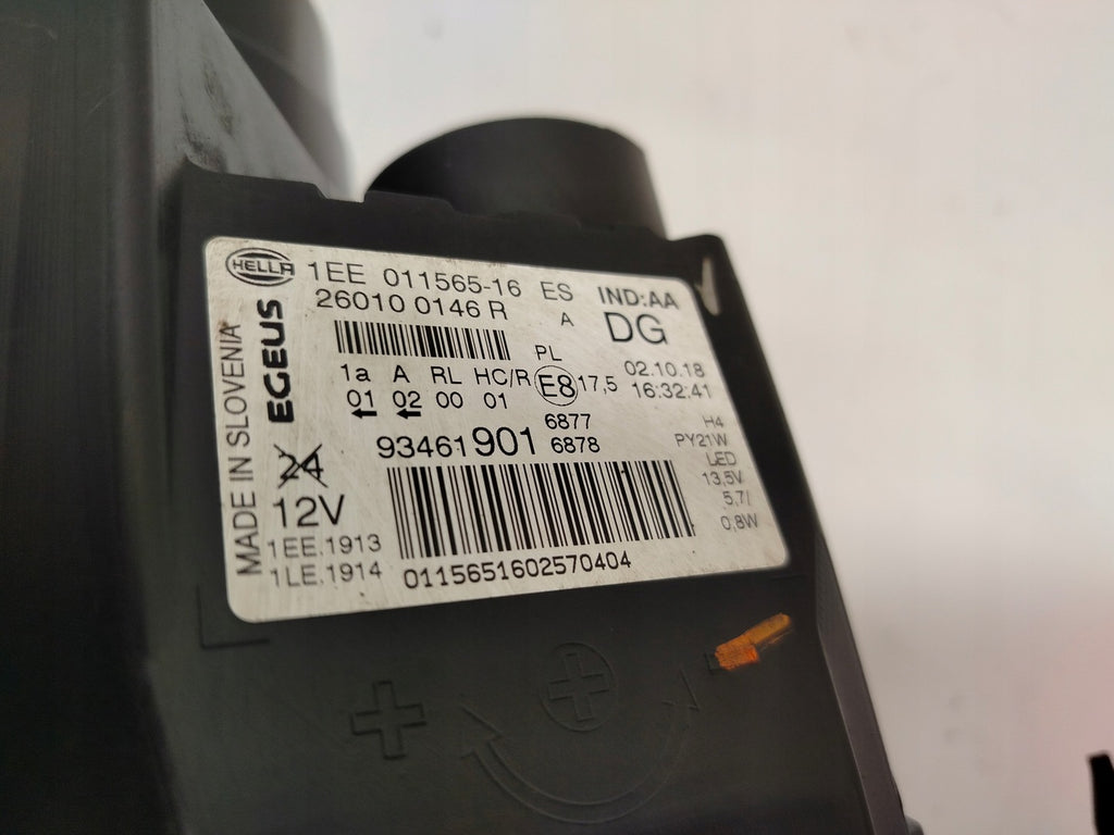 Frontscheinwerfer Opel Vivaro B 260100146R LED Rechts Scheinwerfer Headlight