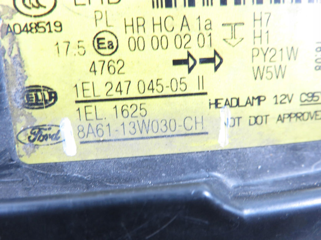Frontscheinwerfer Ford Fiesta I 8A61-13W030-CH Links Scheinwerfer Headlight SCH2105279584hr