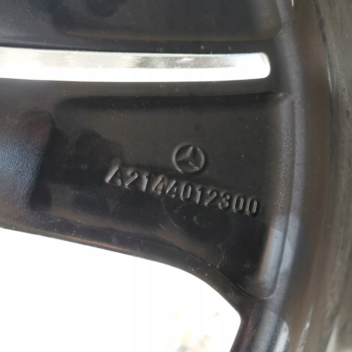1x Alufelge 19 Zoll 8.5" 5x112 42ET Glanz Schwarz A2144012300 Mercedes-Benz FEL7516217971jp