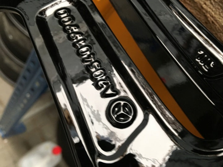 1x Alufelge 18 Zoll 7.5" 5x112 33ET Glanz Schwarz A1774013800 Mercedes-Benz Amg FEL3958294214wp
