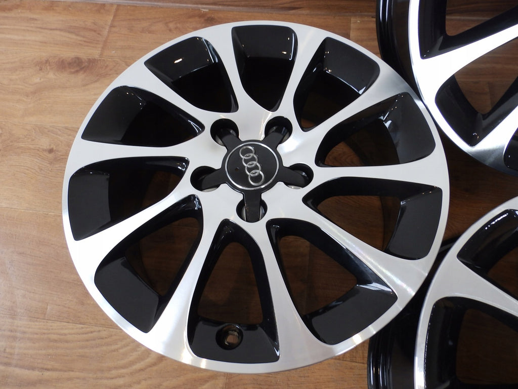 4x Alufelge 16 Zoll 6.5" 5x112 46ET Audi A3 Rim Wheel