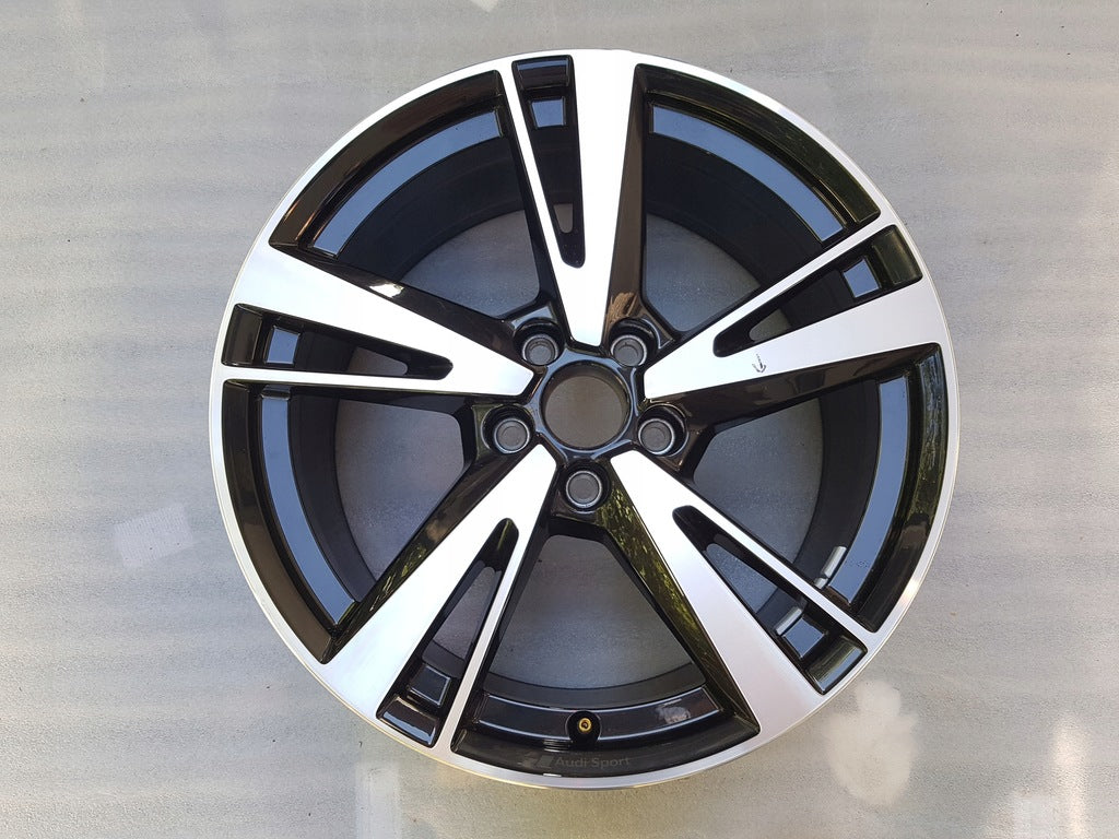1x Alufelge 18 Zoll 8.0" 5x112 46ET Glanz Schwarz 8Y0601025N- Audi A3 Rim Wheel FEL1014276412to