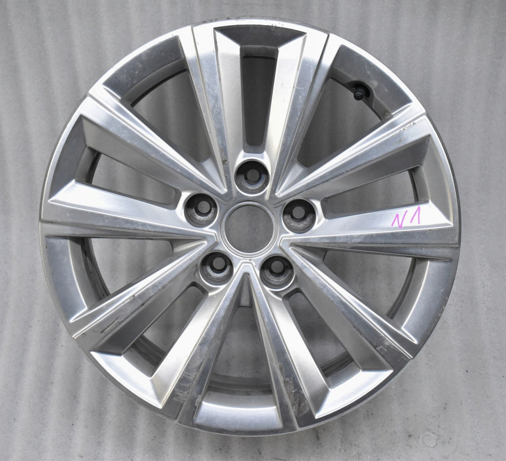 1x Alufelge 16 Zoll 7.0" 5x108 44ET 9843281280 OP00129 Opel Crossland Rim Wheel FEL2867464744nf