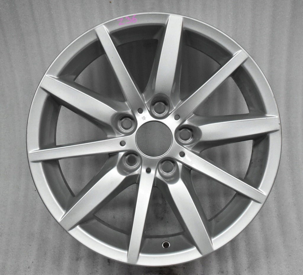 1x Alufelge 17 Zoll 8.0" 5x120 34ET Glanz Silber 6783632 BMW E91 E93 E90 E92 FEL8680420329nz