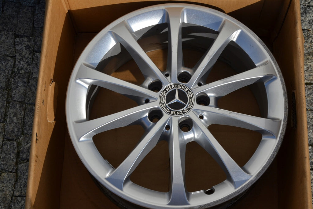 1x Alufelge 17 Zoll 6.5" 5x112 44ET A1774010300 Mercedes-Benz W177 Rim Wheel