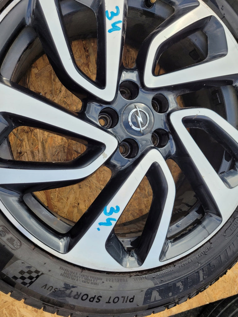 1x Alufelge 19 Zoll 7.5" 5x108 42ET YP00064680 Opel Grandland X Rim Wheel FEL6064476142sn