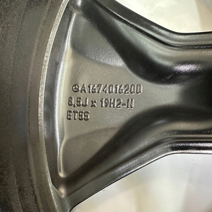1x Alufelge 19 Zoll 8.5" 5x112 55ET A1674016200 Mercedes-Benz Gle C167 Rim Wheel FEL3555026120ld