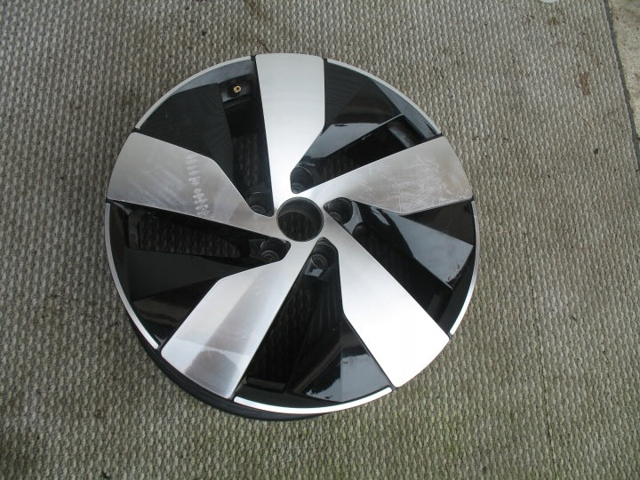 1x Alufelge 18 Zoll 7.5" 5x112 40ET Glanz Silber 571601025 VW Tiguan Rim Wheel FEL9512324141ol