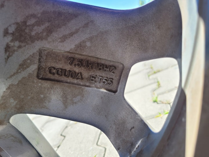 1x Alufelge 18 Zoll 7.5" 6x139.7 55ET Matt Schwarz N1WC-1007-G2A Ford Ranger FEL4412823097am