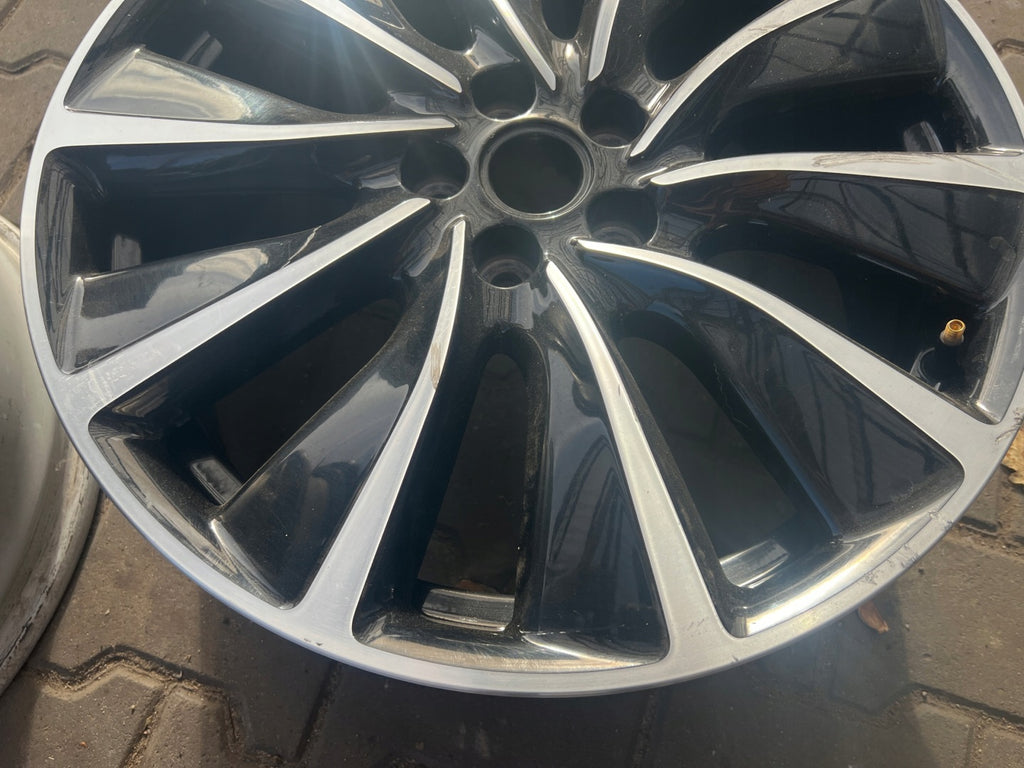 1x Alufelge 19 Zoll 7.0" 5x108 38ET Glanz Schwarz YP00174580 Opel Grandland FEL7548203754iv