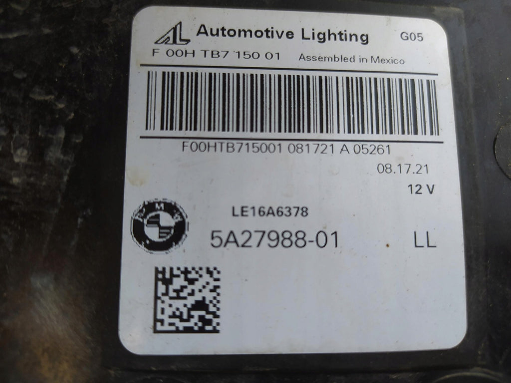 Frontscheinwerfer BMW X5 G05 5A27988-01 LED Rechts Scheinwerfer Headlight SCH7118014555hv