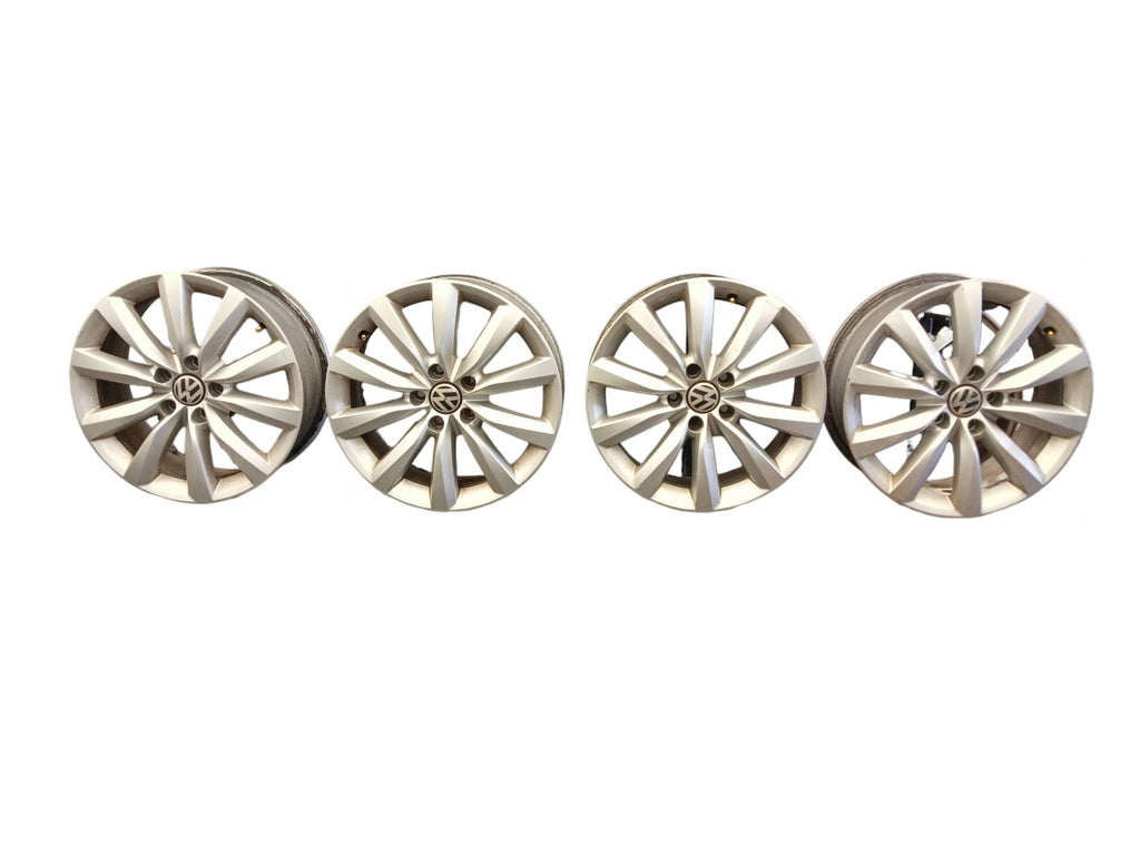 4x Alufelge 17 Zoll 7.0" 5x112 43ET Matt Silber 5N0601025AH VW Tiguan Rim Wheel FEL9931129496be