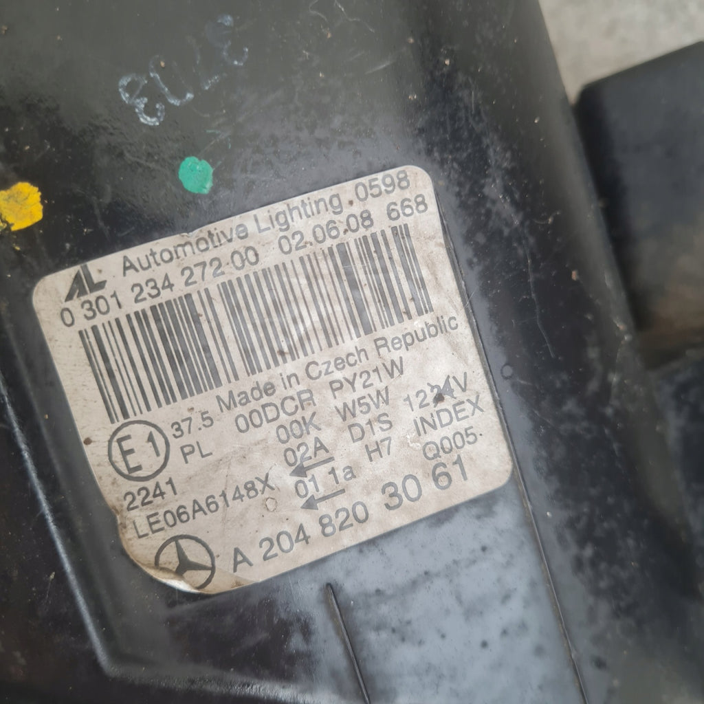 Frontscheinwerfer Mercedes-Benz W204 A2048203061 Bi-Xenon Rechts oder Links SCH1448936964ra