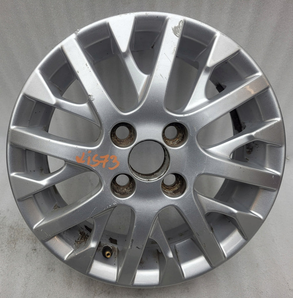 1x Alufelge 14 Zoll 4.5" 4x100 39ET Glanz Silber TD320-80268 Toyota Aygo FEL6591834265yf