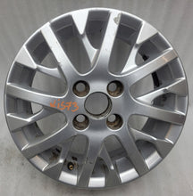 Load image into Gallery viewer, 1x Alufelge 14 Zoll 4.5" 4x100 39ET Glanz Silber TD320-80268 Toyota Aygo FEL6591834265yf