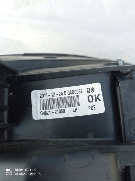 Frontscheinwerfer Hyundai I30 III G4921-21050 Links Scheinwerfer Headlight SCH2447963757zj