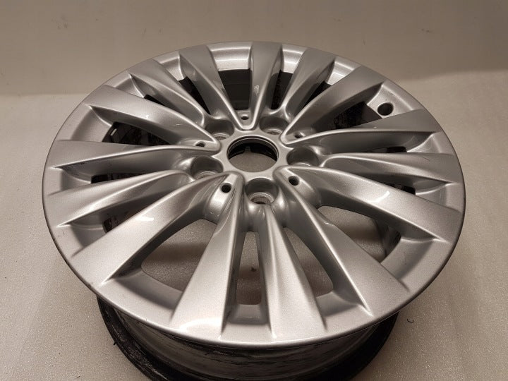 1x Alufelge 16 Zoll 7.0" 5x112 52ET Glanz Silber 6855084 BMW F45 F46 Rim Wheel FEL7210785222sy