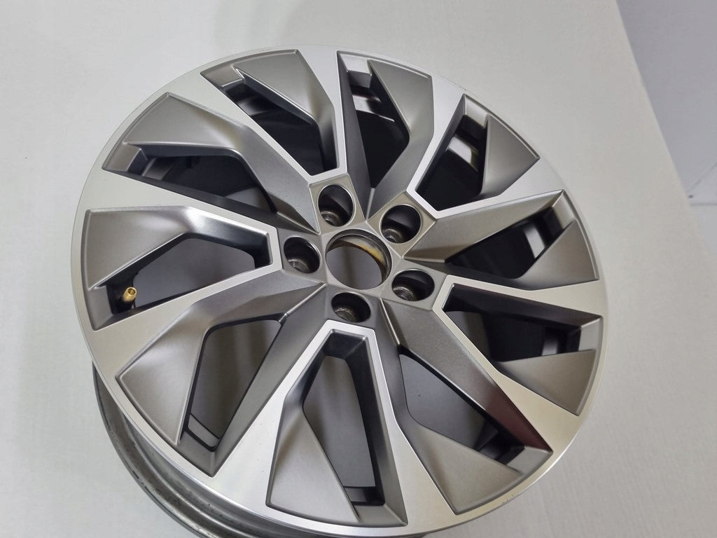 1x Alufelge 16 Zoll 7.0" 5x100 46ET 6V0601025B Skoda Fabia Iii Rim Wheel