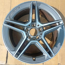 Load image into Gallery viewer, 1x Alufelge 18 Zoll 8.5" 5x112 49ET Glanz Silber A2054019600 Mercedes-Benz W205 FEL7310505453cw