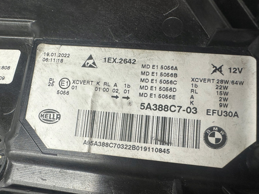 Frontscheinwerfer BMW G31 G30 5A388C7-04 Links Scheinwerfer Headlight SCH4215431403ck