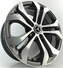 Load image into Gallery viewer, 4x Alufelge 17 Zoll 7.5" 5x112 36ET Glanz Graphit Mercedes-Benz Glc X253 Mg FEL9142426553qx