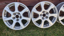 Laden Sie das Bild in den Galerie-Viewer, 4x Alufelge 17 Zoll 7.0" 5x112 37ET Silber 8R0601025E Audi Q5 Rim Wheel FEL5640211759yf