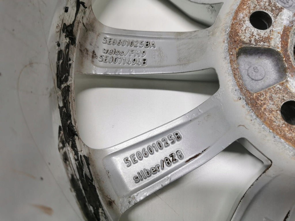 1x Alufelge 16 Zoll 6.5" 5x112 7E0601025AD Skoda Octavia Iii Rim Wheel