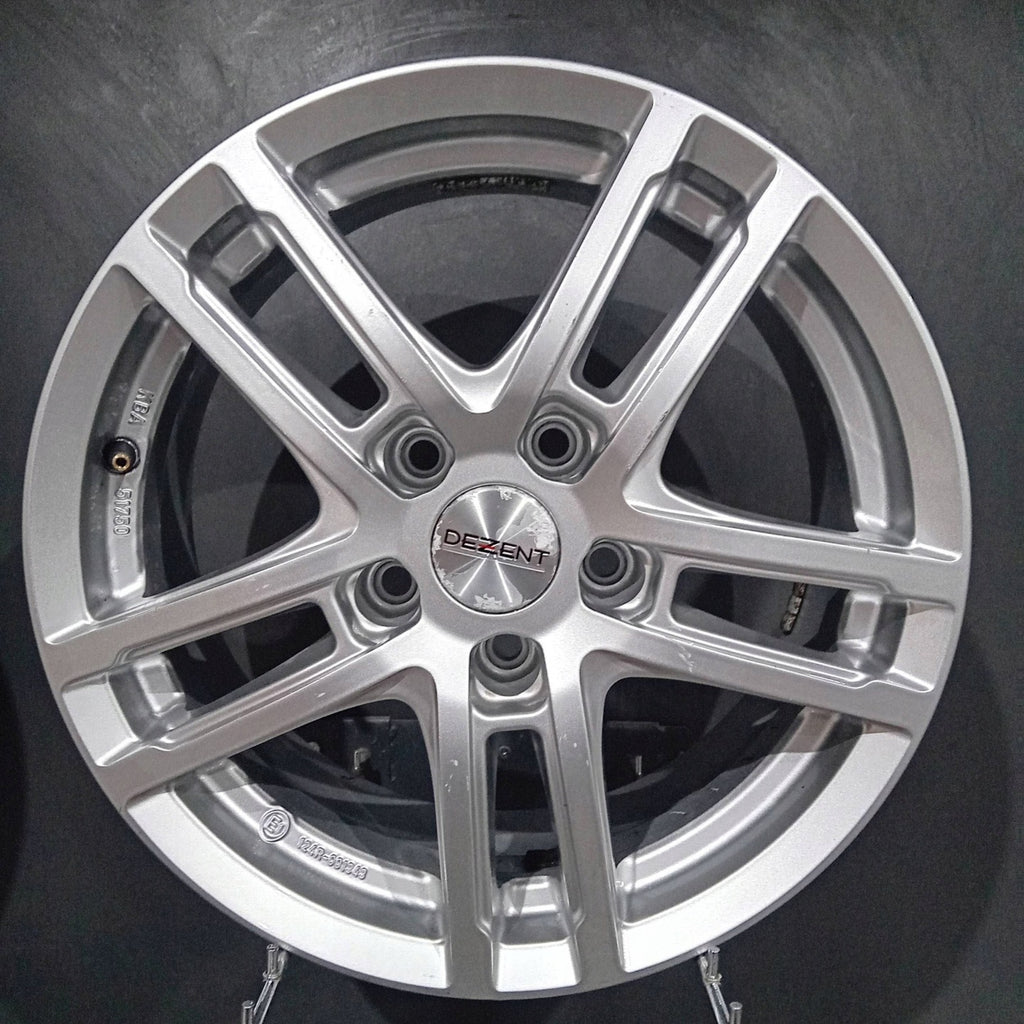 4x Alufelge 16 Zoll 6.5" 5x112 46ET Glanz Silber KBA51750 VW Golf VII I FEL2531271935nh