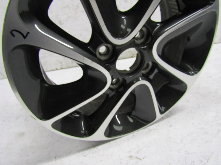 1x Alufelge 17 Zoll 7.0" 5x114.3 43ET Schwarz 40300-JD017A Hyundai I30 Rim Wheel FEL2096323700xs