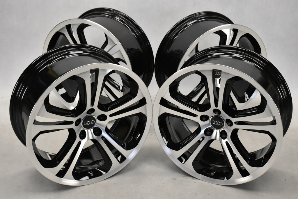 4x Alufelge 20 Zoll 8.5" 5x112 33ET Glanz Schwarz 8R0601025BK Audi Q5 Rim Wheel FEL4764196347ru