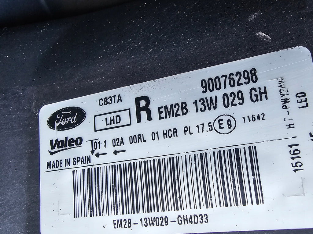 Frontscheinwerfer Ford S-Max EM2B-13W029-GH LED Rechts Scheinwerfer Headlight SCH6695643757fa