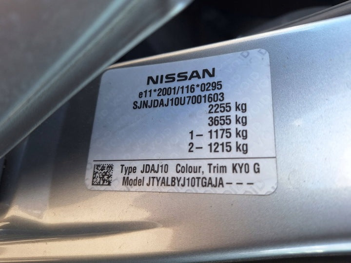 Motor Nissan Qashqai I J10 M9RG832 2.0 DCI 150PS 110kW 350TKm Diesel Unkomplett MOT4873181576rm