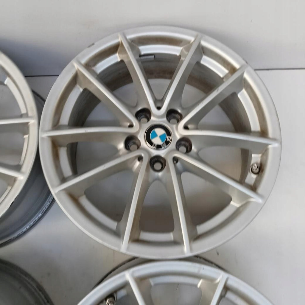 4x Alufelge 17 Zoll 7.5" 5x112 27ET Glanz Silber 6868217 BMW 5 G31 G30 Rim Wheel FEL5003438309tv