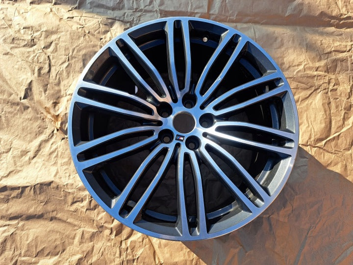 1x Alufelge 19 Zoll 9.0" 5x112 7855086 BMW 5 G31 G30 Rim Wheel FEL7889687336tj
