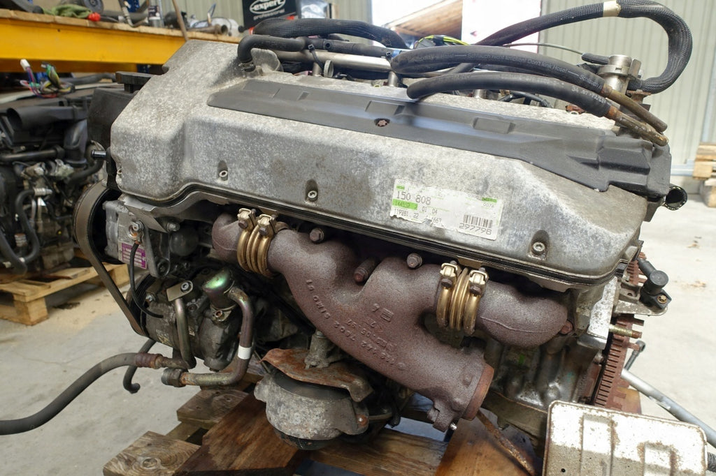 Motor Mercedes-Benz W140 W210 119981 4.2 279PS 205kW 128TKm 1997 Benzin Komplett