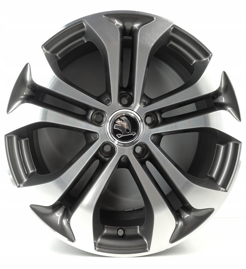 4x Alufelge 17 Zoll 7.5" 5x112 36ET Glanz Graphit Mercedes-Benz Glc X253 Mg I FEL8676744834oj