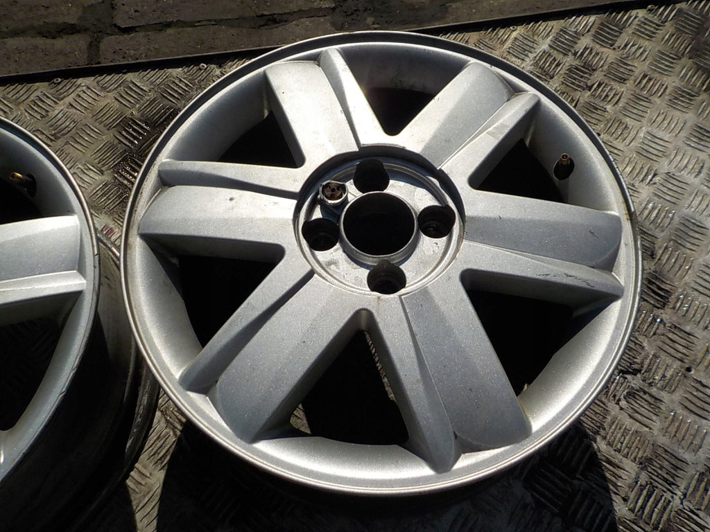 4x Alufelge 16 Zoll 6.5" 4x100 49ET 8200217241 Renault Clio Megane II Scenic FEL1261442393zv