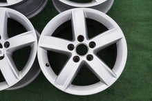 Laden Sie das Bild in den Galerie-Viewer, 4x Alufelge 16 Zoll 7.0" 5x112 46ET Glanz Silber 8K0071496 Audi A4 B8 Rim Wheel FEL5018077664ge