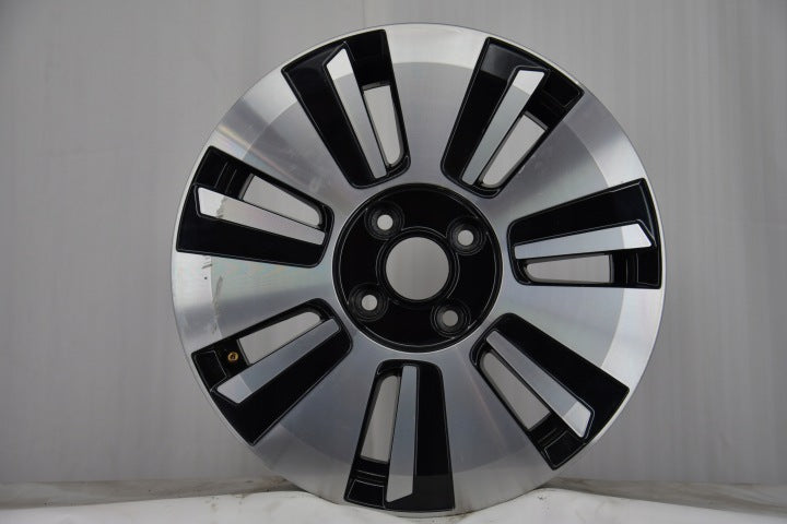 1x Alufelge 15 Zoll 5.0" 4x100 35ET Glanz Schwarz 1S0601025AH VW Rim Wheel FEL6973973885pz