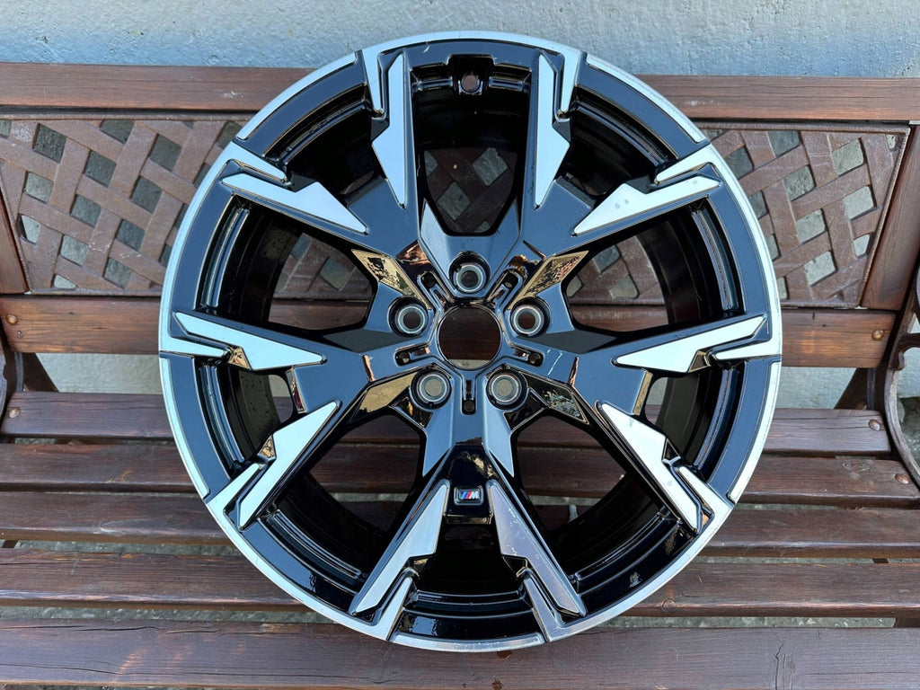 1x Alufelge 19 Zoll 8.0" 5x112 53ET Glanz Schwarz 5A45267 BMW 1 Rim Wheel FEL2782200810ny