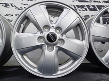 Load image into Gallery viewer, 4x Alufelge 15 Zoll 5.5" 5x112 46ET Glanz Silber 6855101 Mini Rim Wheel FEL1001994297ax