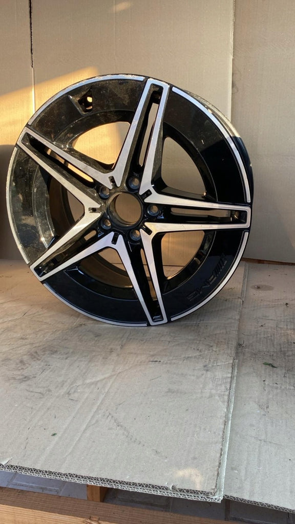 1x Alufelge 18 Zoll 9.0" 5x112 58ET Glanz Graphit A2064016600 Mercedes-Benz W206 FEL3874135970et
