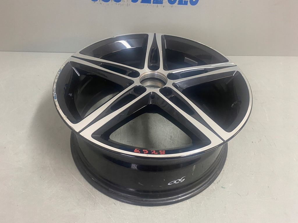 1x Alufelge 18 Zoll 7.5" 5x112 49ET Glanz Schwarz A1774010700 Mercedes-Benz